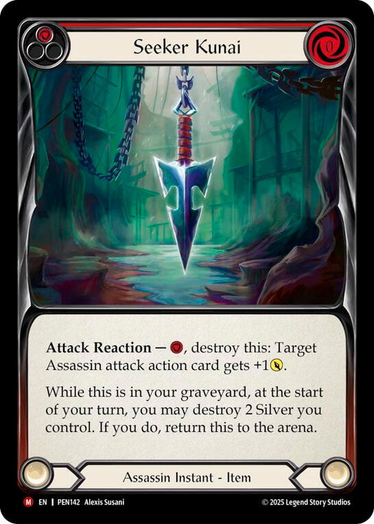 Seeker Kunai [PEN142] (Compendium of Rathe)