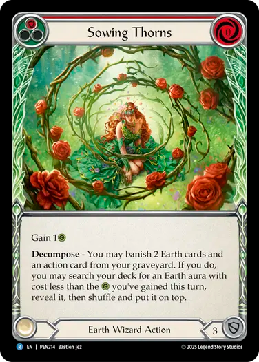 Sowing Thorns (Red) [PEN214] (Compendium of Rathe)