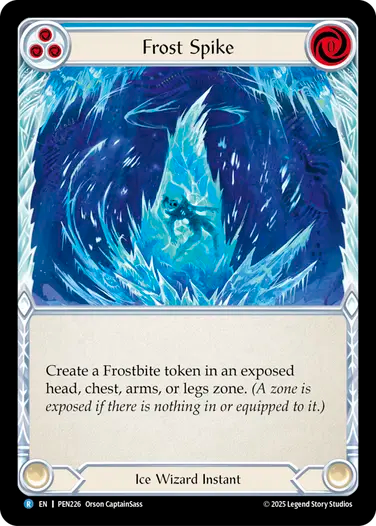 Frost Spike [PEN226] (Compendium of Rathe)