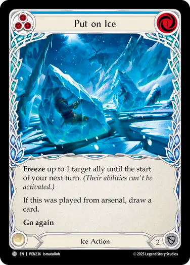Put on Ice (Blue) [PEN236] (Compendium of Rathe)