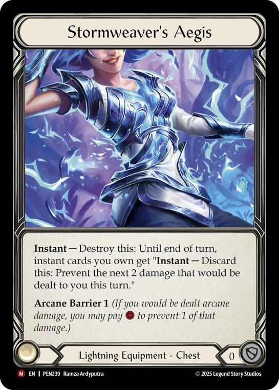 Stormweavers Aegis [PEN239] (Compendium of Rathe)