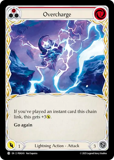 Overcharge (Red) [PEN243] (Compendium of Rathe)