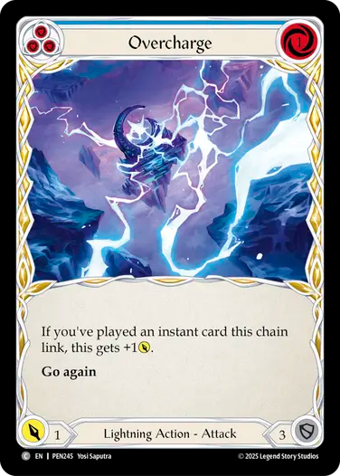Overcharge (Blue) [PEN245] (Compendium of Rathe)