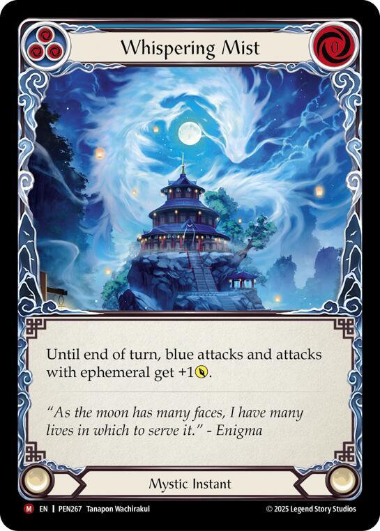 Whispering Mist (Blue) [PEN267] (Compendium of Rathe)