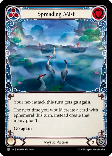 Spreading Mist (Blue) [PEN274] (Compendium of Rathe)