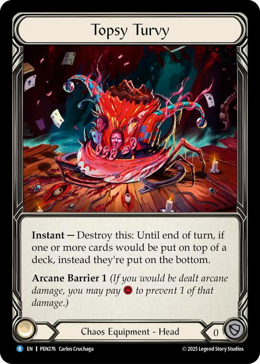 Topsy Turvy [PEN276] (Compendium of Rathe) Cold Foil