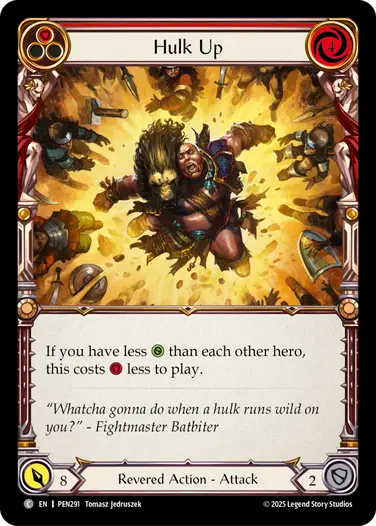 Hulk Up (Red) [PEN291] (Compendium of Rathe)
