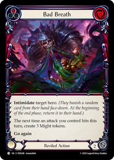 Bad Breath (Red) [PEN306] (Compendium of Rathe)