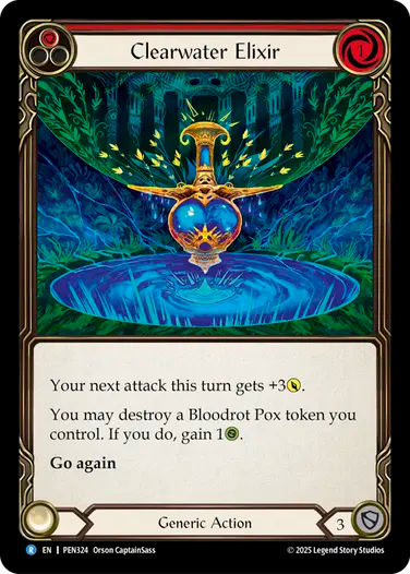 Clearwater Elixir (Red) [PEN324] (Compendium of Rathe)