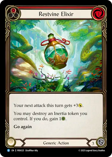 Restvine Elixir (Red) [PEN325] (Compendium of Rathe)
