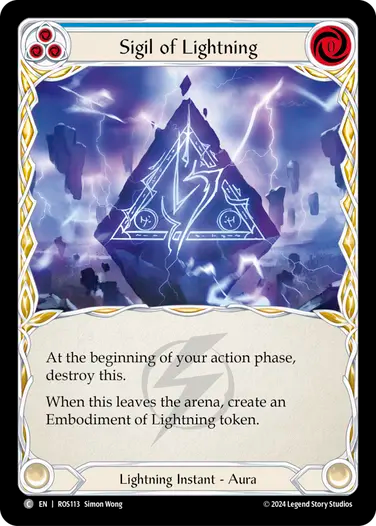 Sigil of Lightning [ROS113] (Rosetta)