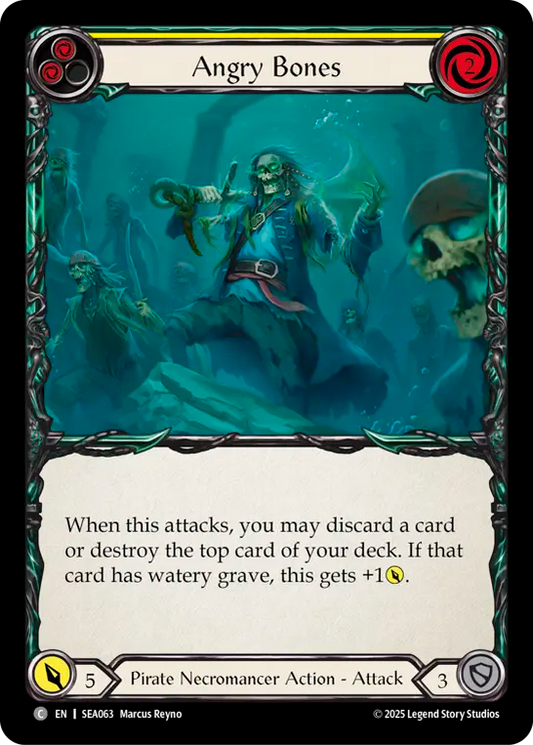 Angry Bones (Yellow) [SEA063] (High Seas)