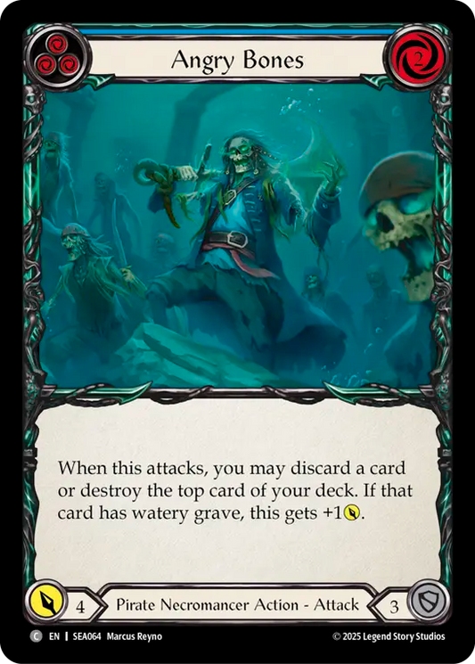 Angry Bones (Blue) [SEA064] (High Seas)