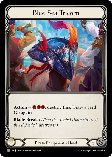 Blue Sea Tricorn [SEA126] (High Seas)