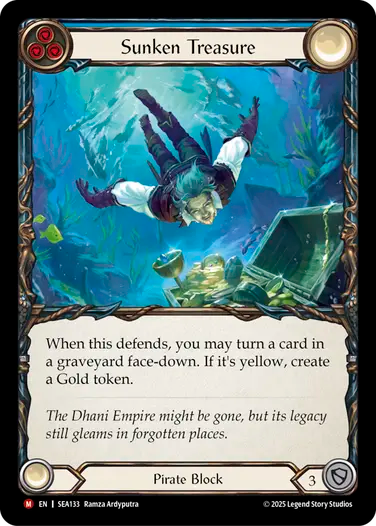 Sunken Treasure [SEA133] (High Seas) Rainbow Foil