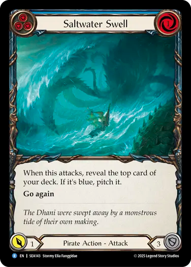 Saltwater Swell (Blue) [SEA143] (High Seas)