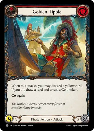 Golden Tipple (Red) [SEA159] (High Seas)