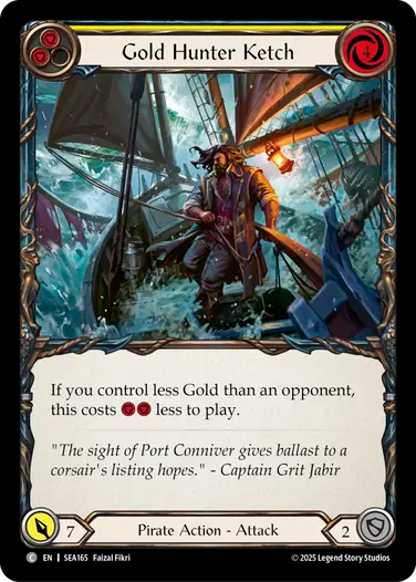 Gold Hunter Ketch [SEA165] (High Seas)