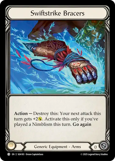 Swiftstrike Bracers [SEA183] (High Seas)