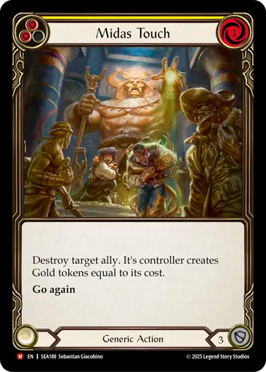 Midas Touch [SEA188] (High Seas) Rainbow Foil