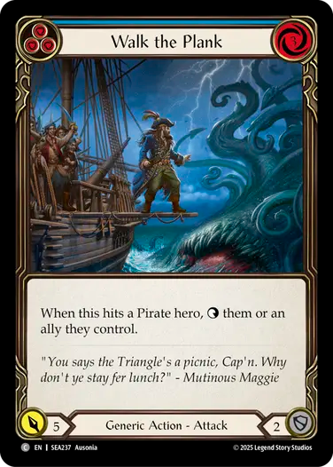 Walk the Plank (Blue) [SEA237] (High Seas)