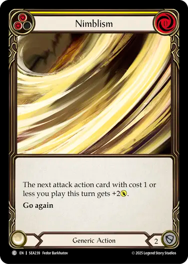Nimblism (Yellow) [SEA239] (High Seas)