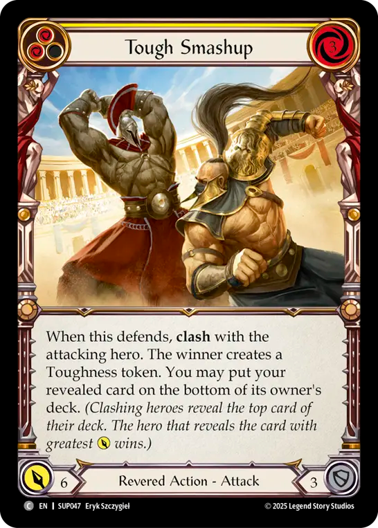 Tough Smashup (YELLOW) [SUP047] (Super Slam)