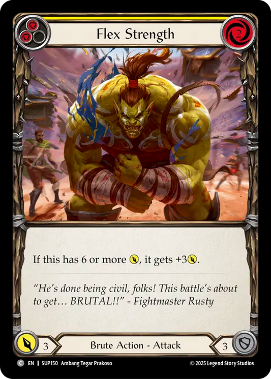 Flex Strength (YELLOW) [SUP150] (Super Slam