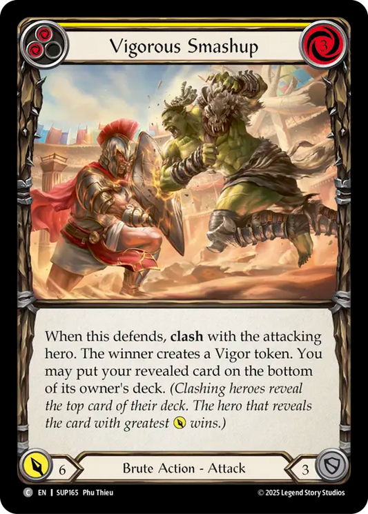 Vigorous Smashup (YELLOW) [SUP165] (Super Slam)