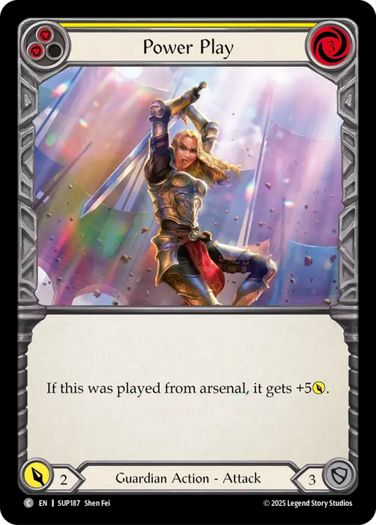 Power Play (YELLOW) [SUP187] (Super Slam)