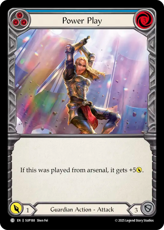 Power Play (Blue) [SUP188] (Super Slam)