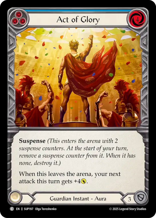 Act of Glory (BLUE) [SUP197] (Super Slam)