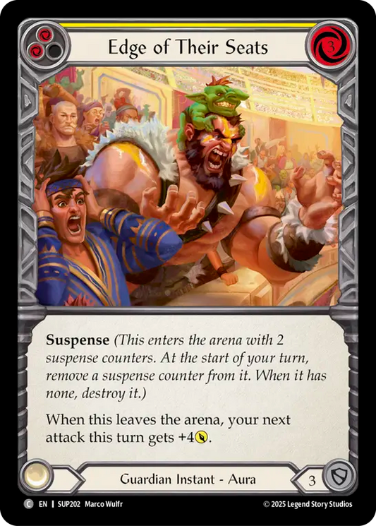 Edge of Their Seats (YELLOW) [SUP202] (Super Slam)