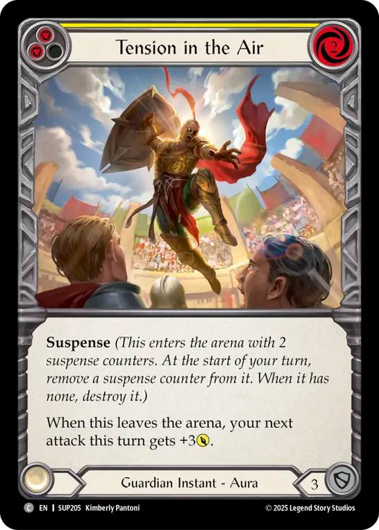 Tension in the Air (YELLOW) [SUP205] (Super Slam)