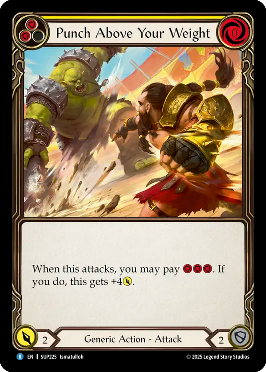 Punch Above Your Weight (YELLOW) [SUP225] (Super Slam)